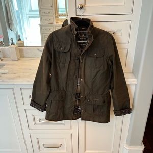 Barbour - Ladies Utility Waxed Jacket - Olive Green - US Size 4